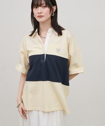 LARUTA | 【LARUTA】ポロラガーカットプルオーバー(ポロシャツ)