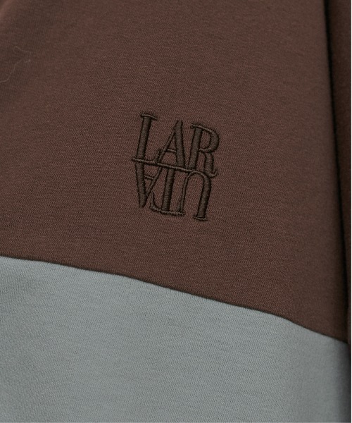 LARUTA（ラルータ）の「【LARUTA】ポロラガーカットプルオーバー（ポロシャツ・レディース・オフホワイト/ネイビー/ブラウン・FREE）」の17枚目の写真