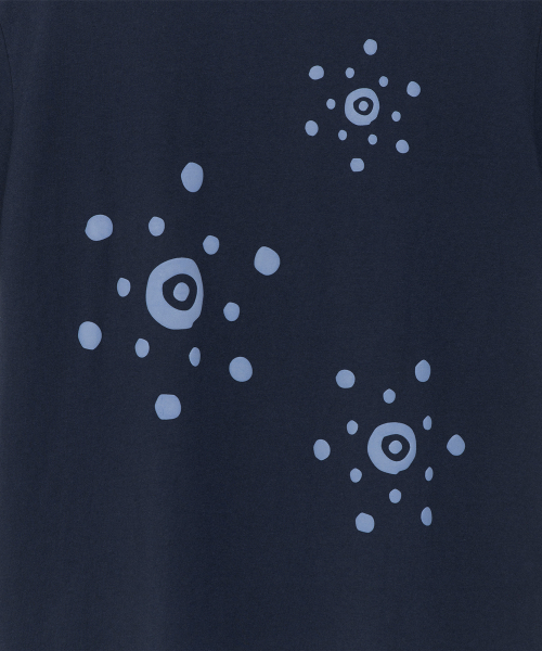 THECOLDESTMOMENT(ザコールデストモーメント)の「TCM droplet T (navy)(Tシャツ/カットソー・レディース・その他・LARGE/MEDIUM/SMALL)」の6枚目の写真