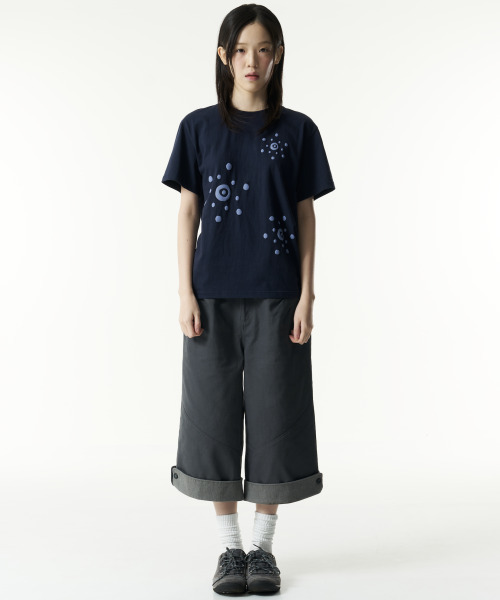 THECOLDESTMOMENT(ザコールデストモーメント)の「TCM droplet T (navy)(Tシャツ/カットソー・レディース・その他・LARGE/MEDIUM/SMALL)」の2枚目の写真