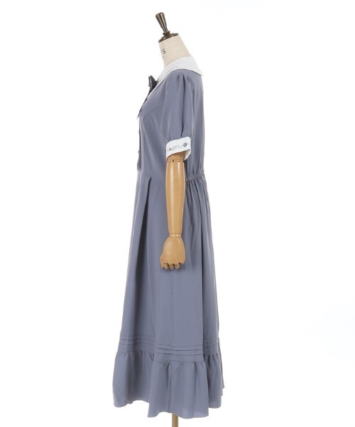 axes femme(アクシーズファム)の「リボンブローチ薔薇刺繍ワンピース(ワンピース・レディース・ネイビー/ブラウン/サックスブルー・LARGE/MEDIUM)」の18枚目の写真