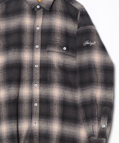 FAT（エフエイティー）の「MAC SHADE（シャツ/ブラウス・メンズ・オリーブ/ブラック/オレンジ/ブルー・JUMBO(XXL)/FAT(XL)/SKINNY(L)/TITCH(M)）」の6枚目の写真