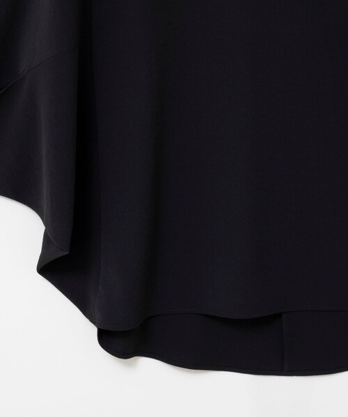 NOLLEY’S(ノーリーズ)の「【WEB限定】ウォッシャブルジョーゼットコクーンブラウス(シャツ/ブラウス・レディース・チャコールグレー/ホワイト/ブラック・38)」の16枚目の写真