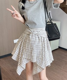 スカパン スカート チェック柄 春夏