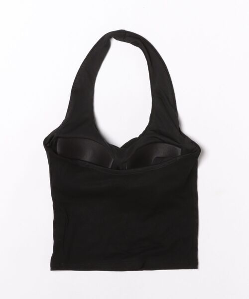 EMODA（エモダ）の「HALTER NECK RIB T/T（Tシャツ/カットソー・レディース・ブラウン/グレー/ブラック・FREE）」の4枚目の写真