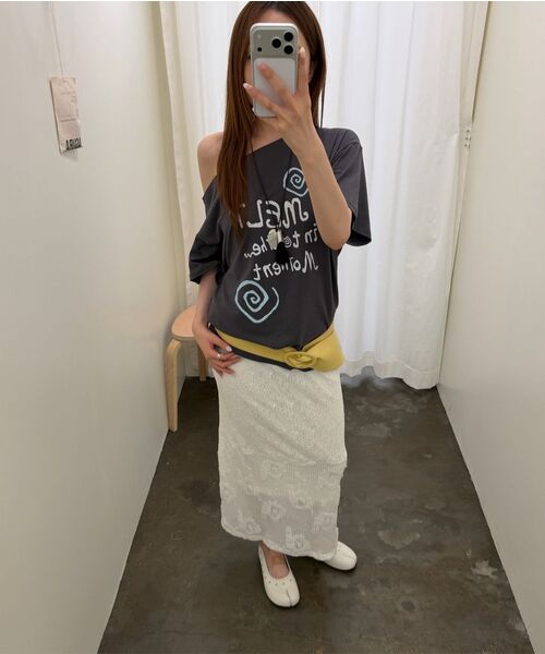 ASURA(アスラ)の「GARDEN MESH OPS (WHITE)(ワンピース・レディース・その他・OS)」の6枚目の写真