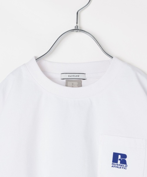 Russell Athletic（ラッセルアスレティック）の「[吸水速乾・シワ軽減]【RUSSELL ATHLETIC】別注Dri-PowerTシャツ(KIDS)（Tシャツ/カットソー・キッズ・グレー/ホワイト/チャコール・130cm/150cm/140cm）」の17枚目の写真