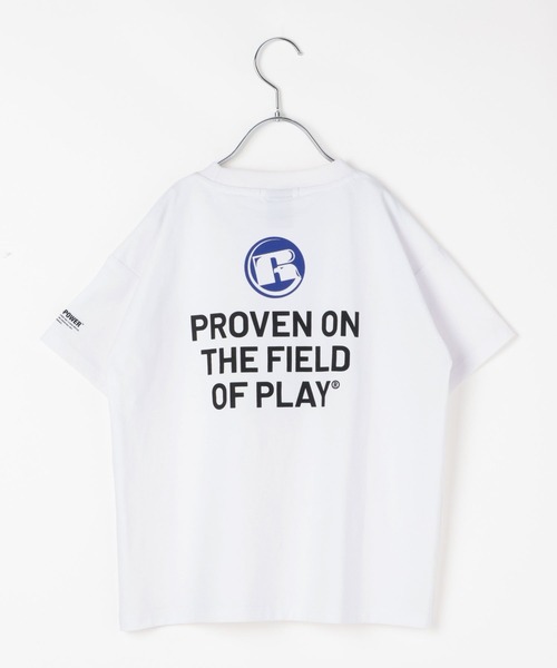 Russell Athletic（ラッセルアスレティック）の「[吸水速乾・シワ軽減]【RUSSELL ATHLETIC】別注Dri-PowerTシャツ(KIDS)（Tシャツ/カットソー・キッズ・グレー/ホワイト/チャコール・130cm/150cm/140cm）」の22枚目の写真