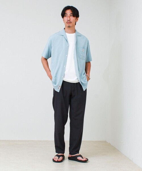 GLOSTER(グロスター)の「【セットアップ対応】カラミ織りイージーパンツ(その他パンツ・メンズ・ブラック/グレイッシュベージュ/チャコールグレー・M/L/S)」の21枚目の写真