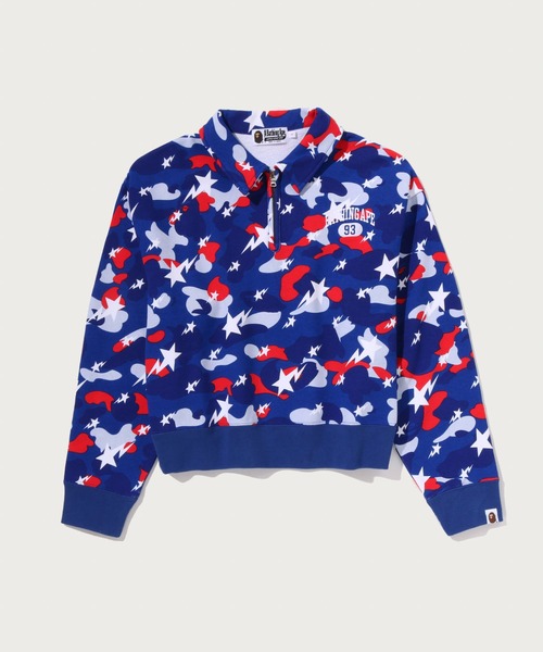 STA STRIKE CAMO POLO CROPPED CREWNECK SWEATSHIRT（スウェット）｜A