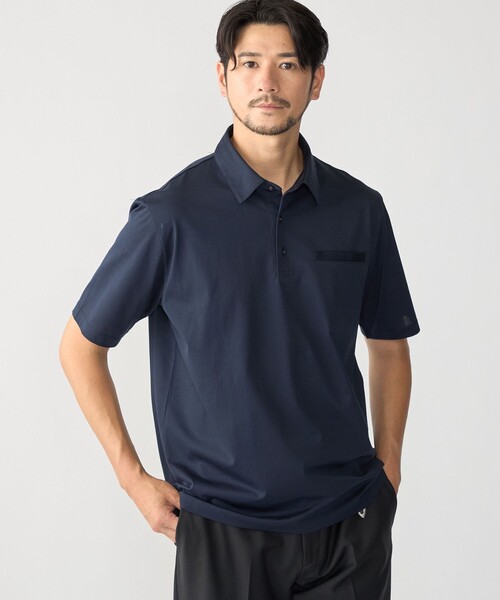 SHIPS(シップス)の「SHIPS:〈接触冷感/洗濯機可能/抗菌防臭〉COOL TOUCH サマー ポロシャツ(ポロシャツ・メンズ・ホワイト/ネイビー/グリーン/ブラック・SMALL/X-LARGE/LARGE/MEDIUM)」の21枚目の写真