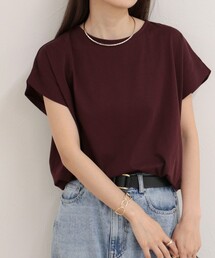 fredy emue | シルケットタックデザインTシャツ(Tシャツ/カットソー)