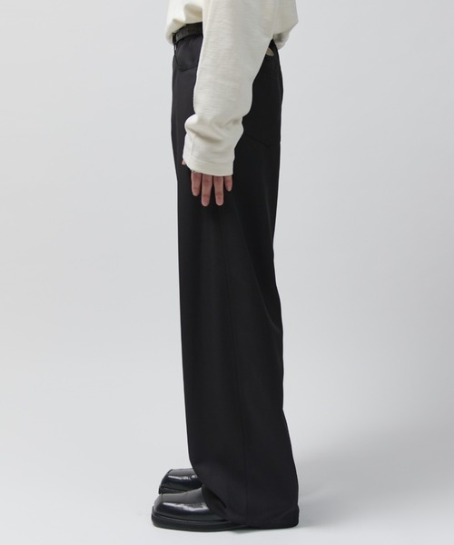 Lui's(ルイス)の「モダンバレルパンツ(スラックス・メンズ・ブラック/チャコールグレー・S/M)」の7枚目の写真