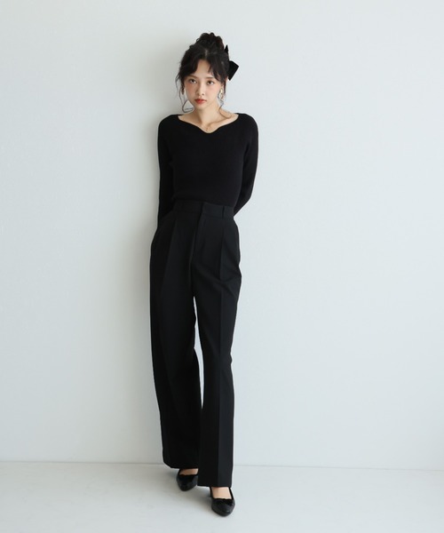VIVIAN(ヴィヴィアン)の「ダブルリボンキルティングスリングバックパンプス(パンプス・レディース・ベージュ/ブラック/M・S/M/L/LL)」の13枚目の写真