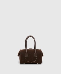 ADD CULUMN（アドカラム）の「【ADD CULUMN/アドカラム】ミニボストンバッグ　スエード　LOP STUDS BOSTON S NUBUCK（ハンドバッグ）」