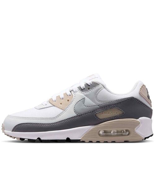 NIKE(ナイキ)の「ナイキ エア マックス 90 ウィメンズシューズ / Nike Air Max 90 Women's Shoes IM4613-201 Cream II(スニーカー・レディース・ブラウン系その他2・23/24.5/24/23.5/26/25.5/25/22.5/22)」の1枚目の写真