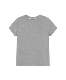 LEFTSEOUL（レフトソウル）の「コットンスリムTシャツ[グレー]（Tシャツ/カットソー）」