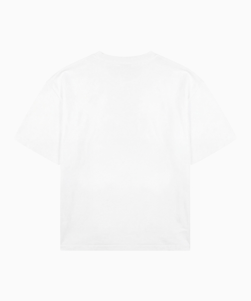 SAINTPAIN(セイントペイン)の「SPゴシックビッグロゴヘビーウェイトクロップ半袖Tシャツホワイト(Tシャツ/カットソー・レディース・その他・MEDIUM/LARGE)」の2枚目の写真