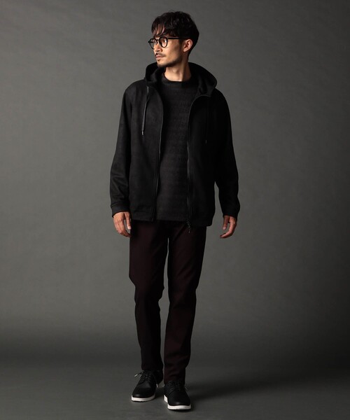 NICOLE CLUB FOR MEN（ニコルクラブフォーメン）の「サイドジッププレーントゥスニーカー（スニーカー・メンズ・その他2/ブラック・27.5cm/25.5cm/26.5cm）」の11枚目の写真