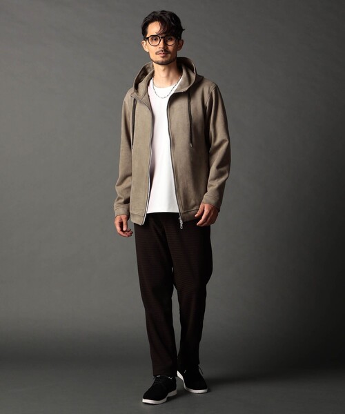 NICOLE CLUB FOR MEN（ニコルクラブフォーメン）の「サイドジッププレーントゥスニーカー（スニーカー・メンズ・その他2/ブラック・27.5cm/25.5cm/26.5cm）」の13枚目の写真