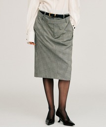 PRANK PROJECT | 【2026Autumn Pre-Order】ダブルウエストドレープミディスカート / Double-Waist Drape Midi Skirt(スカート)