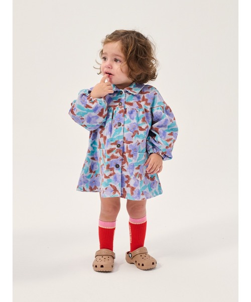 BOBO CHOSES(ボボショーズ)の「Bobo Choses long socks(ソックス/靴下・キッズ・レッド・13cm/13-14cm)」の4枚目の写真