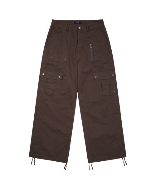 AAKAM(アーカム)の「Shirring Utility Cargo Pants (Brown)(その他パンツ・レディース・その他・1/2)」の14枚目の写真