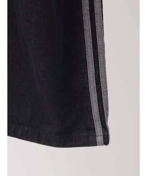 adidas(アディダス)の「【adidas】SST LOOSE DENIM PANTS(デニムパンツ・レディース・ブラック/グレー・SMALL/MEDIUM)」の8枚目の写真