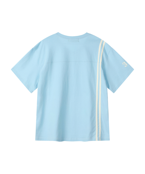 LOSERS CLUB(ルーザーズクラブ)の「ルーザーズリーグ フットボール Vネック 半袖Tシャツ スカイブルー(Tシャツ/カットソー・レディース・その他・0/1/2)」の3枚目の写真