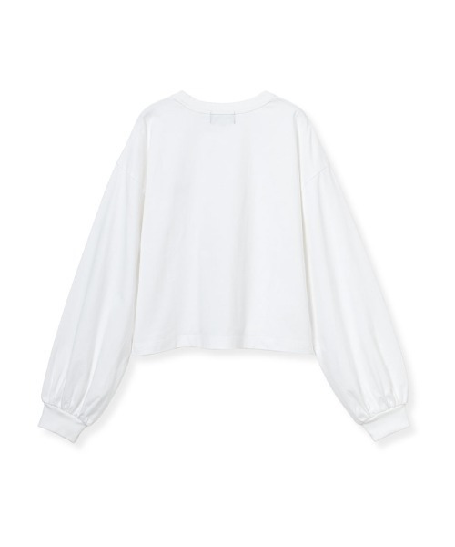 Barbour(バブアー)の「公式ショップ限定|ワンポイント ロゴ パフスリーブTシャツJapan Exclusive(レディース)(Tシャツ/カットソー・レディース・ブラウン/ブラック/オレンジ/ホワイト・FREE)」の6枚目の写真