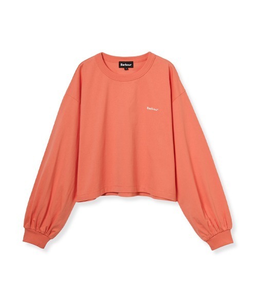 Barbour(バブアー)の「公式ショップ限定|ワンポイント ロゴ パフスリーブTシャツJapan Exclusive(レディース)(Tシャツ/カットソー・レディース・ブラウン/ブラック/オレンジ/ホワイト・FREE)」の7枚目の写真