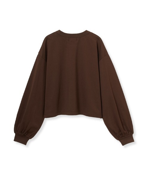 Barbour(バブアー)の「公式ショップ限定|ワンポイント ロゴ パフスリーブTシャツJapan Exclusive(レディース)(Tシャツ/カットソー・レディース・ブラウン/ブラック/オレンジ/ホワイト・FREE)」の10枚目の写真