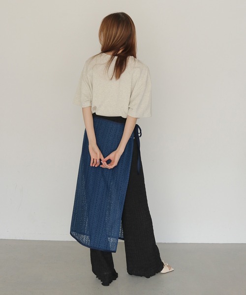 CLEIO(クレイオ)の「【CLEIO】レースSK LACE SKIRT(スカート・レディース・ブラウン/ネイビー/オフホワイト・FREE)」の20枚目の写真