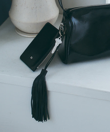 U by SPICK&SPAN（ユーバイスピックアンドスパン）の「heyep / ヘイップ Long Fringe leather Keyring（キーケース/キーアクセサリー）」