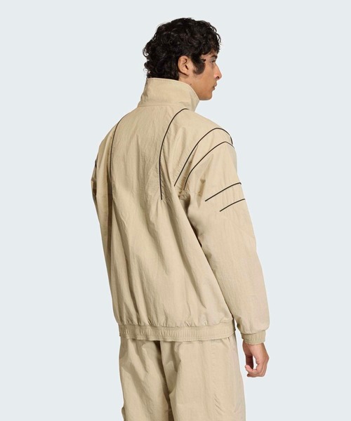 adidas(アディダス)の「カットライン トラックトップ / ジャージ / トラックジャケット / アディダスオリジナルス adidas Originals(ジャージ・メンズ・ベージュ・SMALL/LARGE/MEDIUM/XX-LARGE/3XL/X-SMALL/X-LARGE)」の2枚目の写真