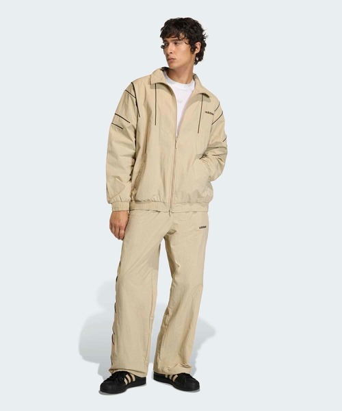 adidas(アディダス)の「カットライン トラックトップ / ジャージ / トラックジャケット / アディダスオリジナルス adidas Originals(ジャージ・メンズ・ベージュ・SMALL/LARGE/MEDIUM/XX-LARGE/3XL/X-SMALL/X-LARGE)」の5枚目の写真