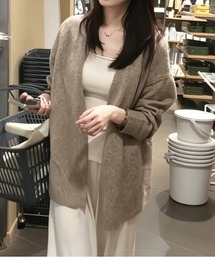 ロングニットカーディガン