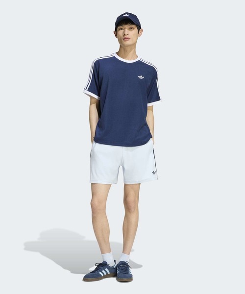 adidas(アディダス)の「テリー カリ 半袖Tシャツ / アディダスオリジナルス adidas Originals(Tシャツ/カットソー・メンズ・ブルー・XX-LARGE/XX-SMALL/3XL/LARGE/MEDIUM/SMALL/X-LARGE/X-SMALL)」の7枚目の写真