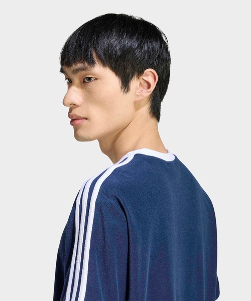 adidas(アディダス)の「テリー カリ 半袖Tシャツ / アディダスオリジナルス adidas Originals(Tシャツ/カットソー・メンズ・ブルー・XX-LARGE/XX-SMALL/3XL/LARGE/MEDIUM/SMALL/X-LARGE/X-SMALL)」の6枚目の写真