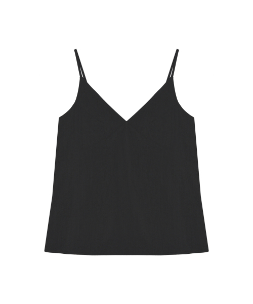 NICK&NICOLE(ニックアンドニコール)の「V-NECK SLEEVELESS TOP_CHACOAL(Tシャツ/カットソー・レディース・その他・FREE)」の1枚目の写真