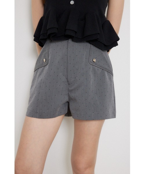 rienda(リエンダ)の「フラップデザインショートパンツ 夏服 秋服(その他パンツ・レディース・ベージュ/ブラック/グレー・X-SMALL/MEDIUM/SMALL)」の16枚目の写真