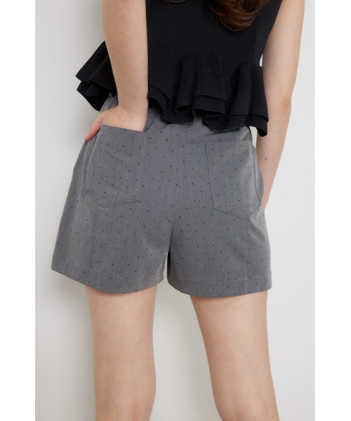 rienda(リエンダ)の「フラップデザインショートパンツ 夏服 秋服(その他パンツ・レディース・ベージュ/ブラック/グレー・X-SMALL/MEDIUM/SMALL)」の18枚目の写真