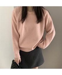 ベーシックニットプルオーバー