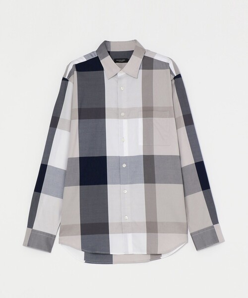 BLACK LABEL CRESTBRIDGE(ブラックレーベル・クレストブリッジ)の「コットンリヨセルクレストブリッジチェックシャツ(シャツ/ブラウス・メンズ・ベージュ系その他2/ホワイト系その他/ブラック/ブルー系その他2・S/M/L/XL)」の10枚目の写真