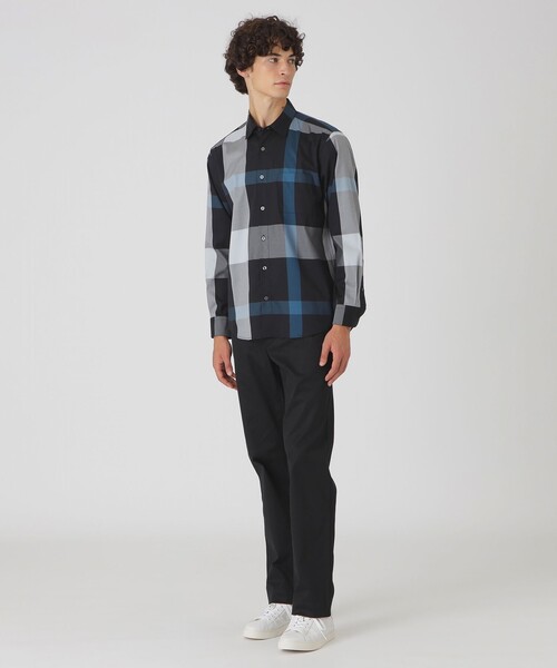 BLACK LABEL CRESTBRIDGE(ブラックレーベル・クレストブリッジ)の「コットンリヨセルクレストブリッジチェックシャツ(シャツ/ブラウス・メンズ・ベージュ系その他2/ホワイト系その他/ブラック/ブルー系その他2・S/M/L/XL)」の11枚目の写真