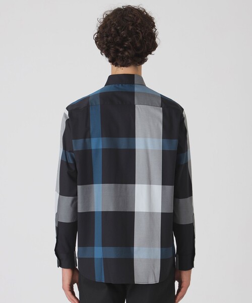 BLACK LABEL CRESTBRIDGE(ブラックレーベル・クレストブリッジ)の「コットンリヨセルクレストブリッジチェックシャツ(シャツ/ブラウス・メンズ・ベージュ系その他2/ホワイト系その他/ブラック/ブルー系その他2・S/M/L/XL)」の14枚目の写真