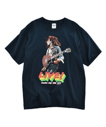 【USED】GILDAN “Bob Marley” バンド Tシャツ