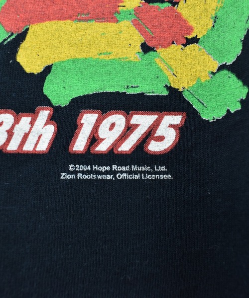 LABORATORY R(ラボラトリーアール)の「【USED】GILDAN “Bob Marley” バンド Tシャツ(Tシャツ/カットソー・メンズ・ブラック・LARGE)」の3枚目の写真
