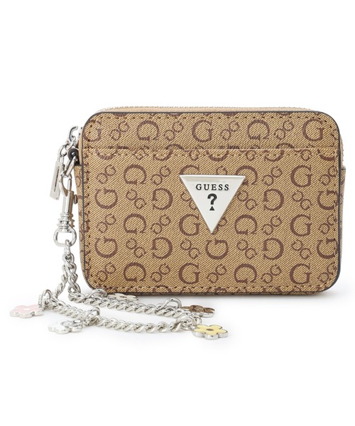 Guess(ゲス)の「LAIKA ID Wristlet(財布・レディース・ブラウン/ダークグレー・ONE SIZE)」の2枚目の写真