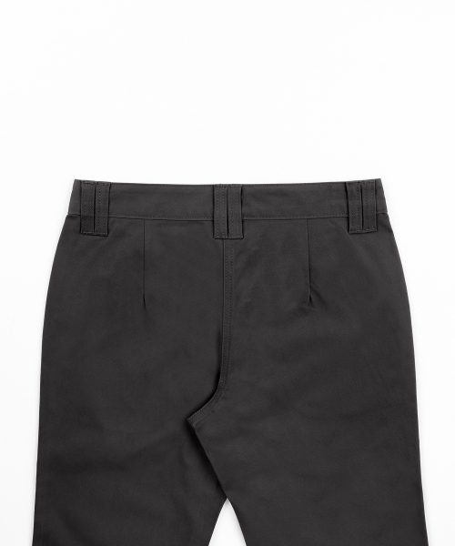 TOFFEE WOMEN(トフィーウィメン)の「Wベルト LOOXP シャーリング bootカットパンツ (BLACK)(その他パンツ・レディース・その他・SMALL/MEDIUM/LARGE)」の6枚目の写真
